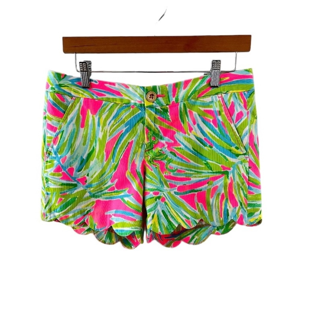 Lilly Pulitzer | Size 2 | Buttercup Scalloped Hem Shorts